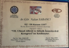 Uzm. Dr. Nalan Uygun Göğüs Hastalıkları sertifikası