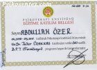 Aile Danışmanı Abdullah Özer Aile Danışmanı sertifikası
